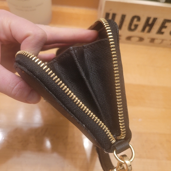 Michael Kors Zip Around Continental Jet Set Wallet / Wristlet Black - Picture 13 of 13